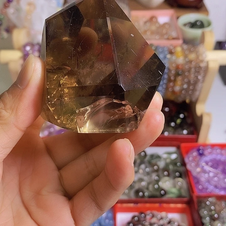 水晶珠宝半成品未镶嵌