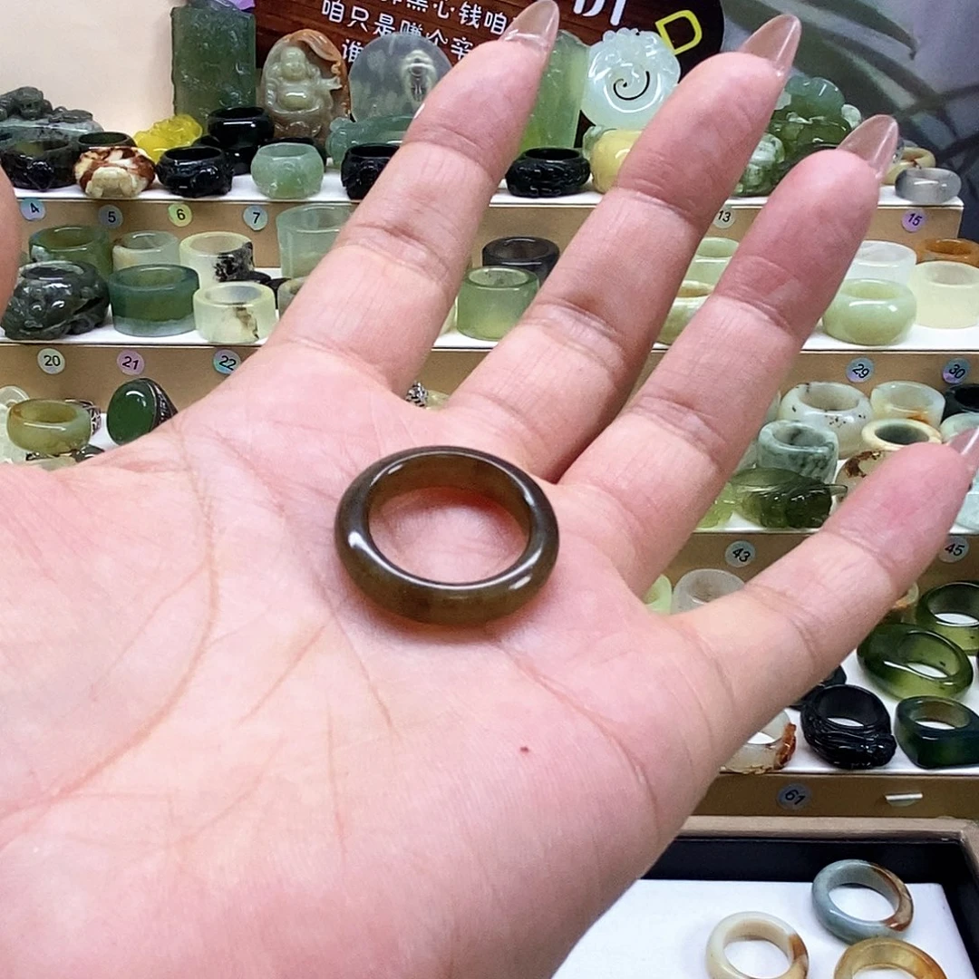 岫玉天然玉石未镶嵌嗯*