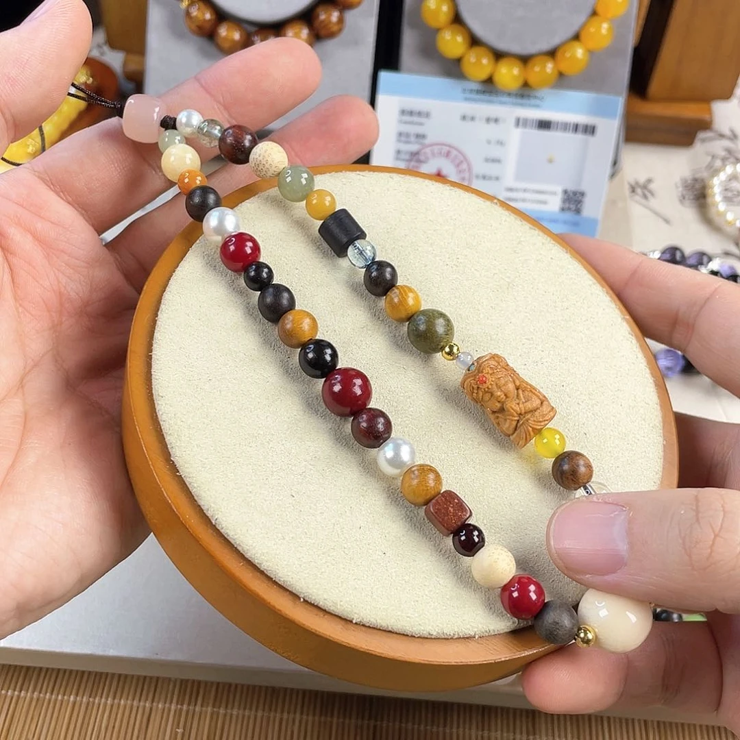 玛瑙手饰银S925镀金镶嵌