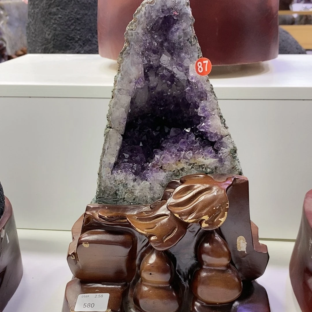 未镶嵌紫晶大型摆件（非配饰）