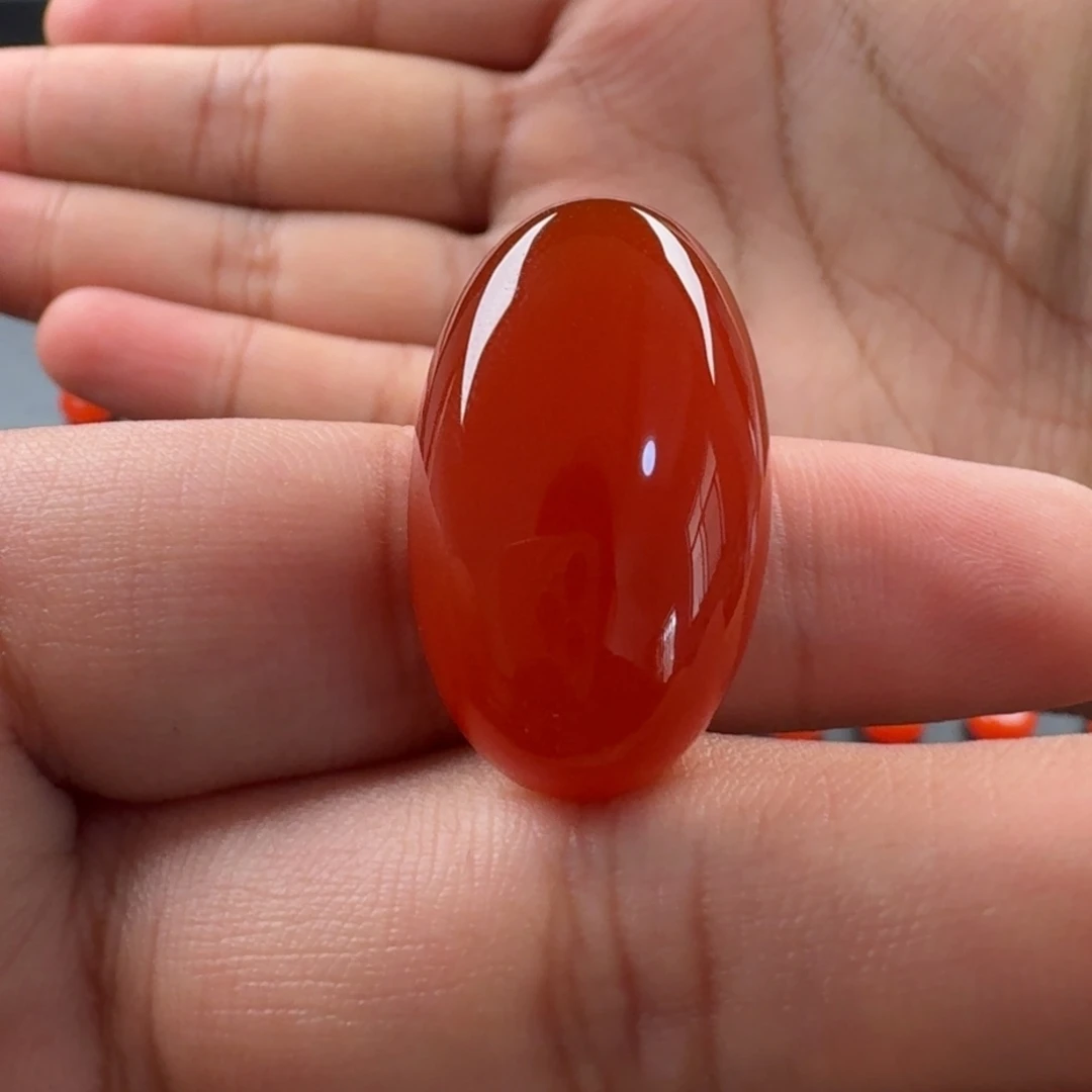 南红玛瑙未镶嵌戒面28.6mm