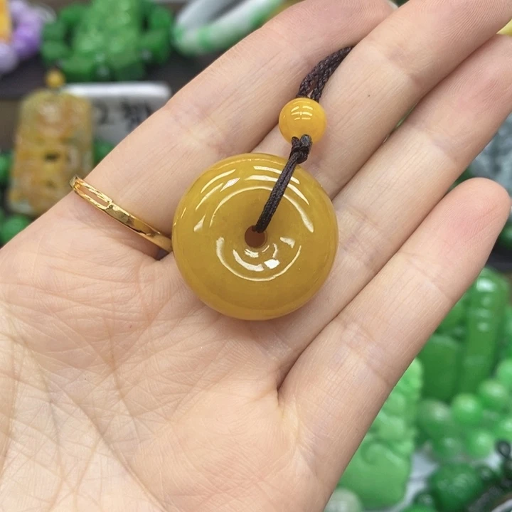 翡翠未镶嵌手链项链53