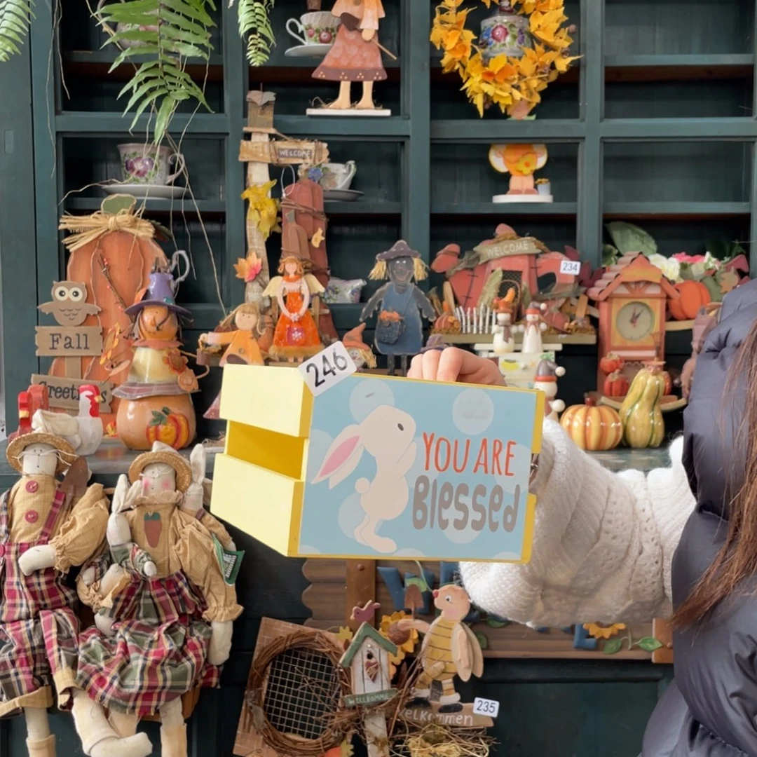 木质圣诞月福老货玩具默认微损