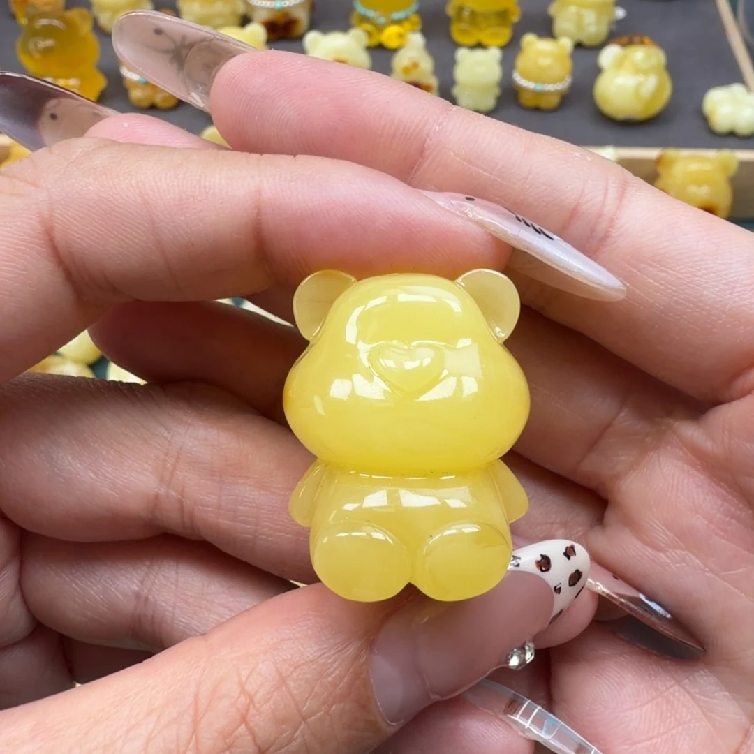 琥珀未镶嵌裸石蜜蜡