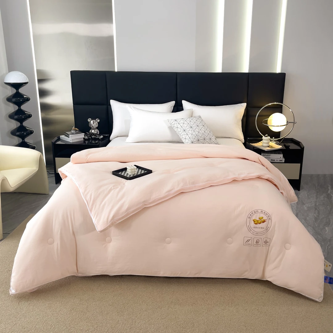 【贤公子】A类【大豆子母被】轻奢大提花冬被被芯加厚保暖