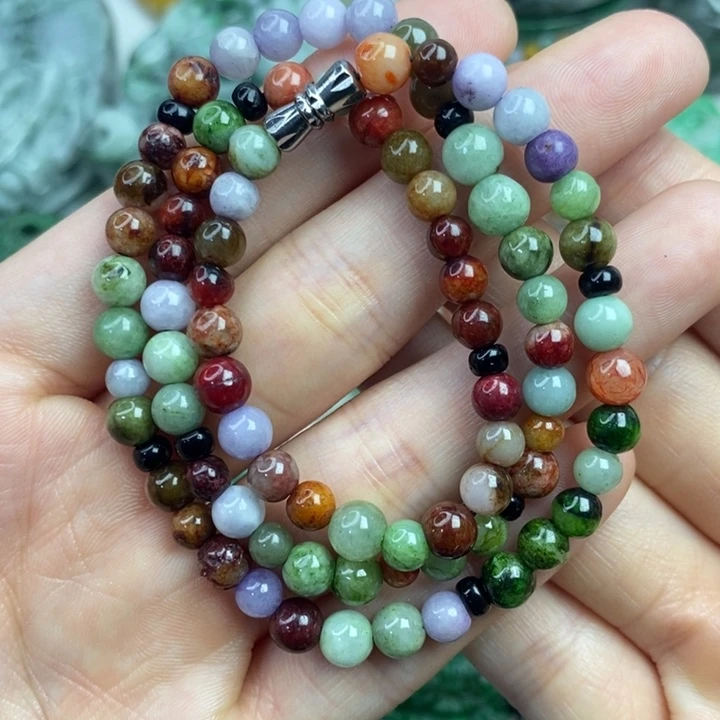 颈饰未镶嵌翡翠吊坠