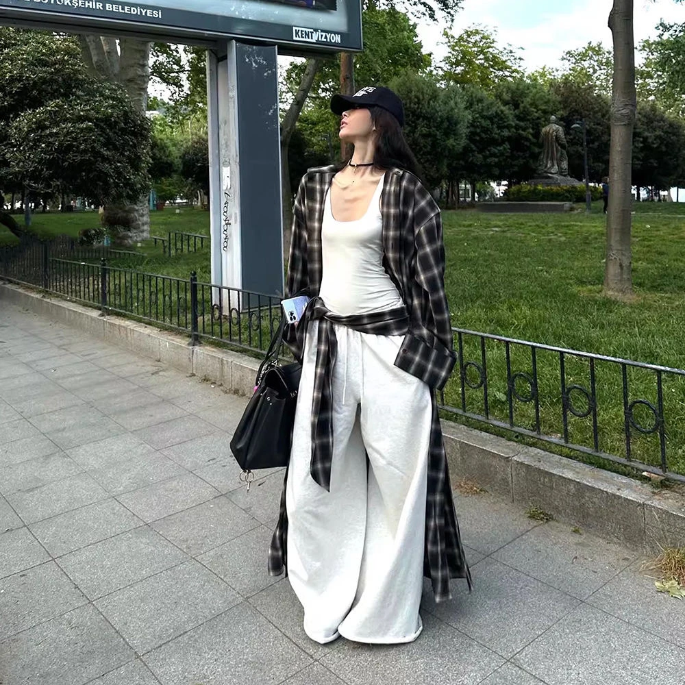 99～169（孤品扣号链接）全品类百搭时尚夏季复古法式高腰格子