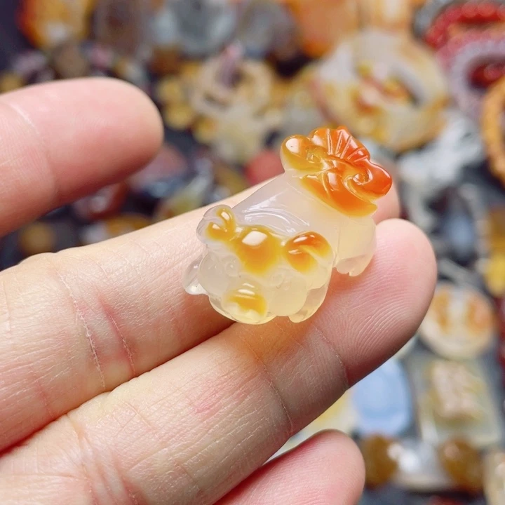 玛瑙/玉髓未镶嵌颈饰