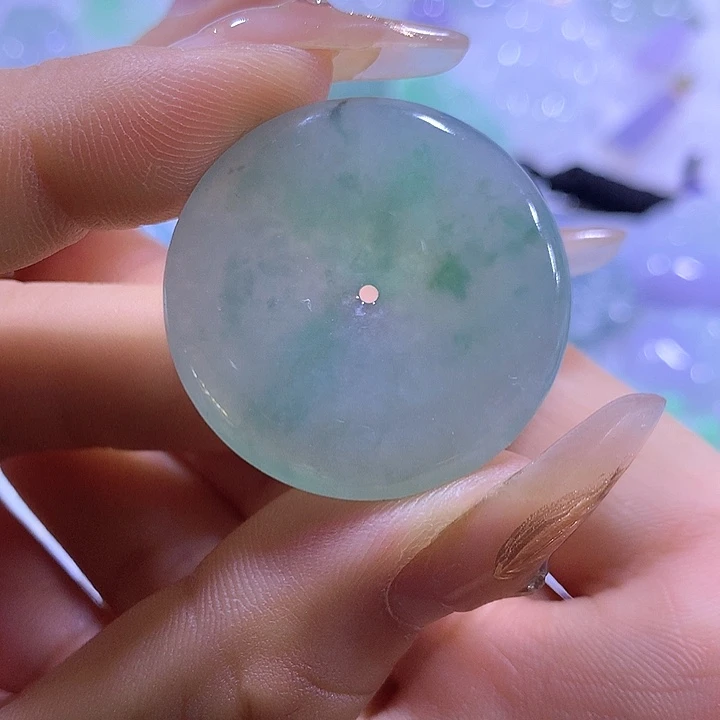翡翠未镶嵌颈饰天然翡翠A货吊坠
