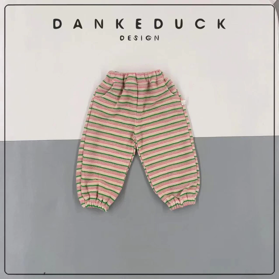 B-40279-女童24春季套装时尚休闲卫裤