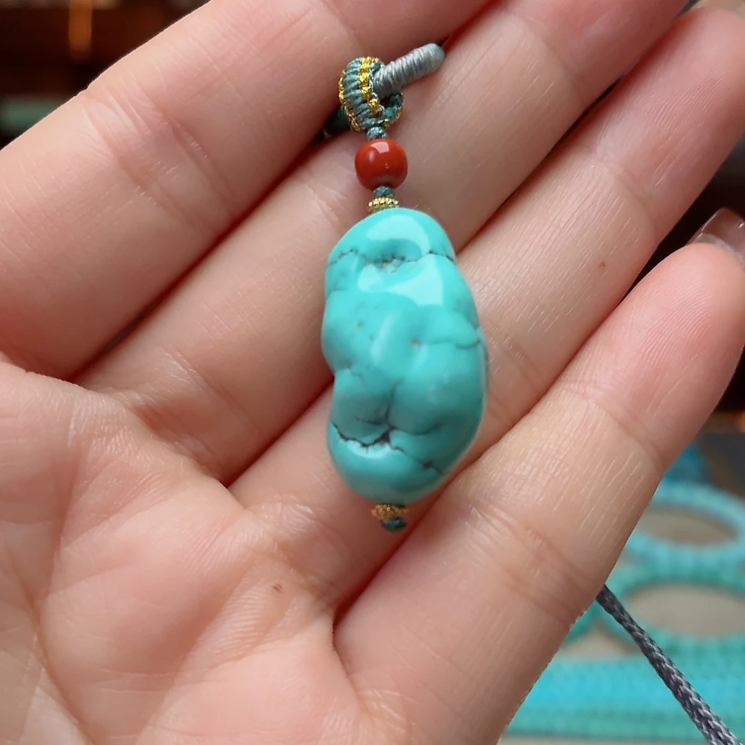 未镶嵌绿松石珠宝奇石