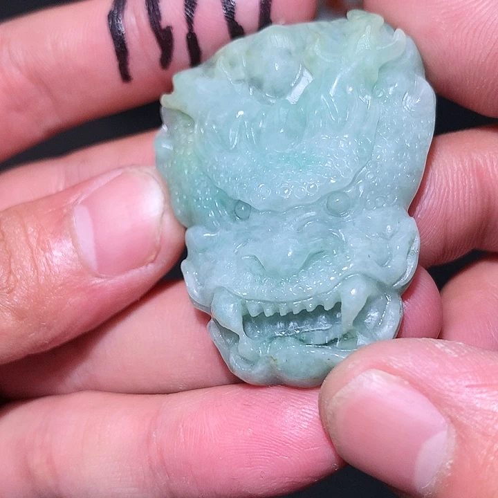 翡翠未镶嵌颈饰保真天然a货翡翠