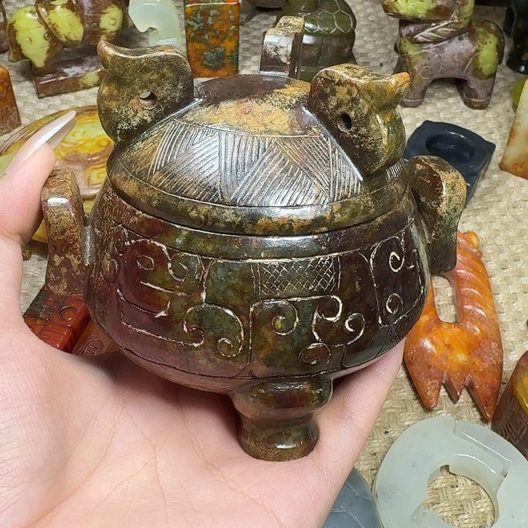 白玉菩提吊坠挂件