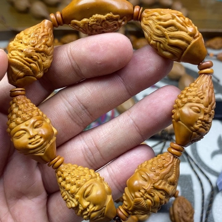 橄榄核手串/手链橄榄核雕工艺手串