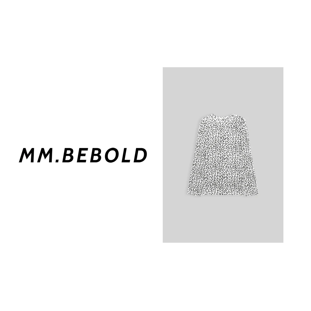 【蓓蓓精选】豹纹宽松百搭长袖T恤LZ10796