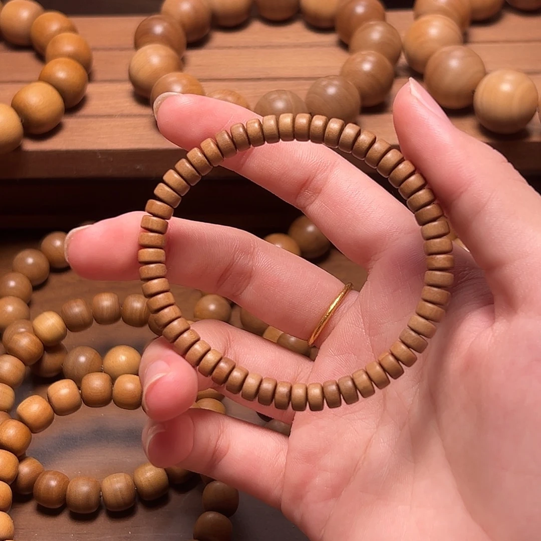 檀香木手串/手链老山檀香药片3.5*6