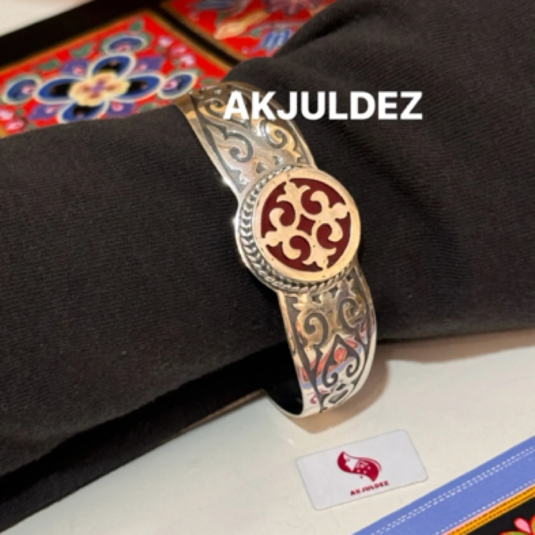 925银手镯 复古手工银手镯