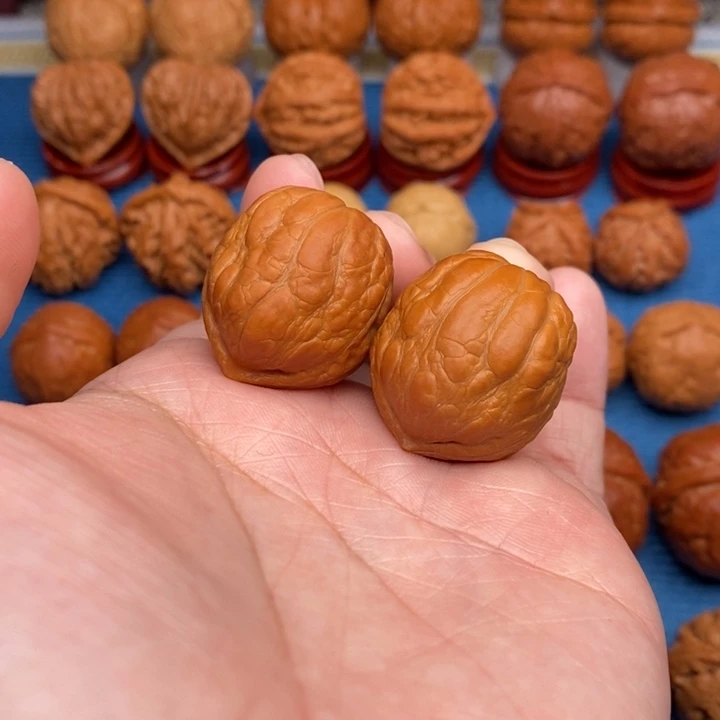 把件文玩核桃龟甲纹