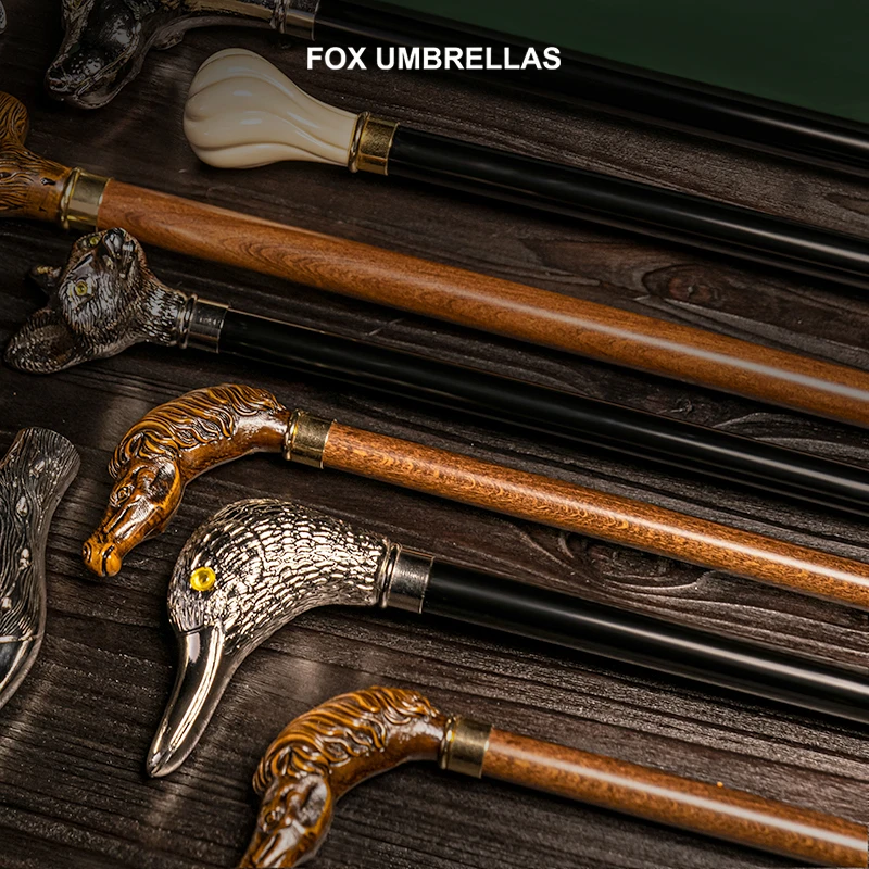 1868英国「奢华雨具品牌」FOX UMBRELLAS 英式复古精选手工手杖礼盒
