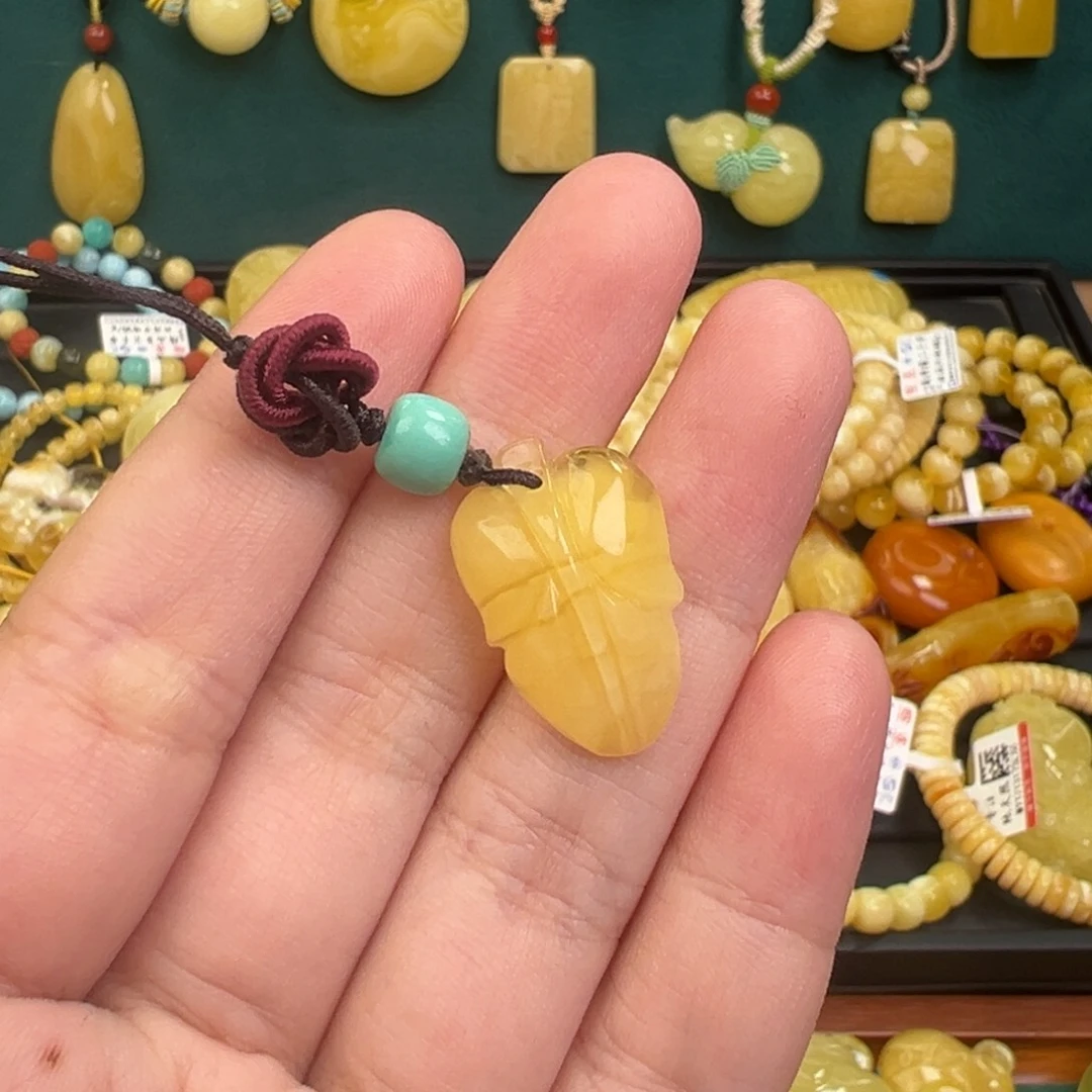 琥珀手链未镶嵌手机挂