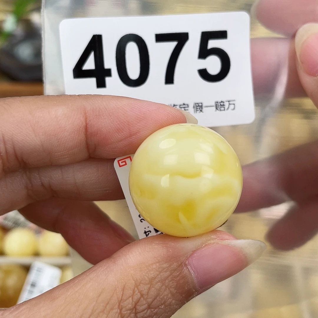 蜜蜡未镶嵌裸石23.6