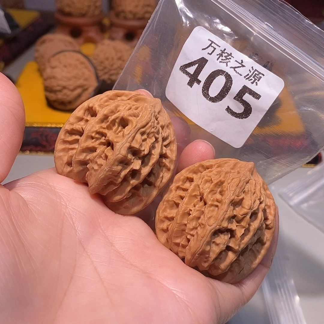 文玩核桃吊坠41全品盘龙虎头……
