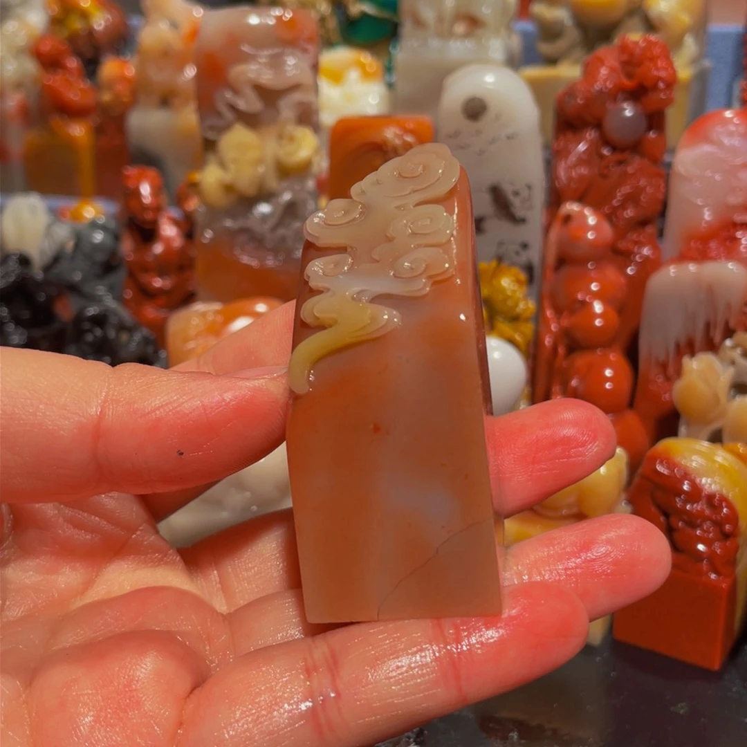 寿山石印石精美寿山