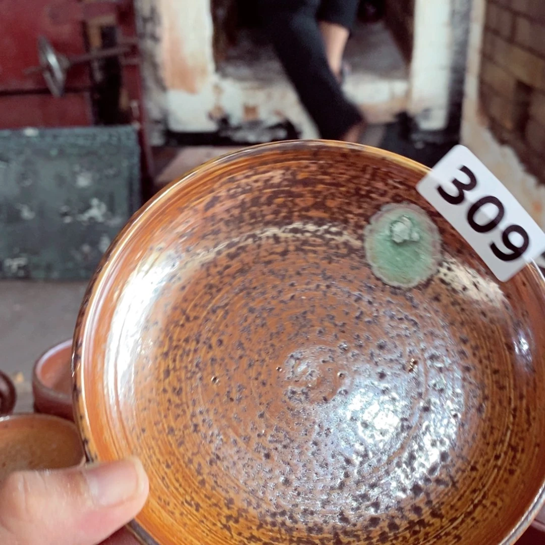 柴烧茶具套杯子装