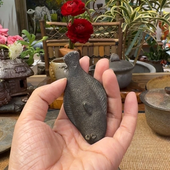 梅*陶吉窑口备前烧置物福利