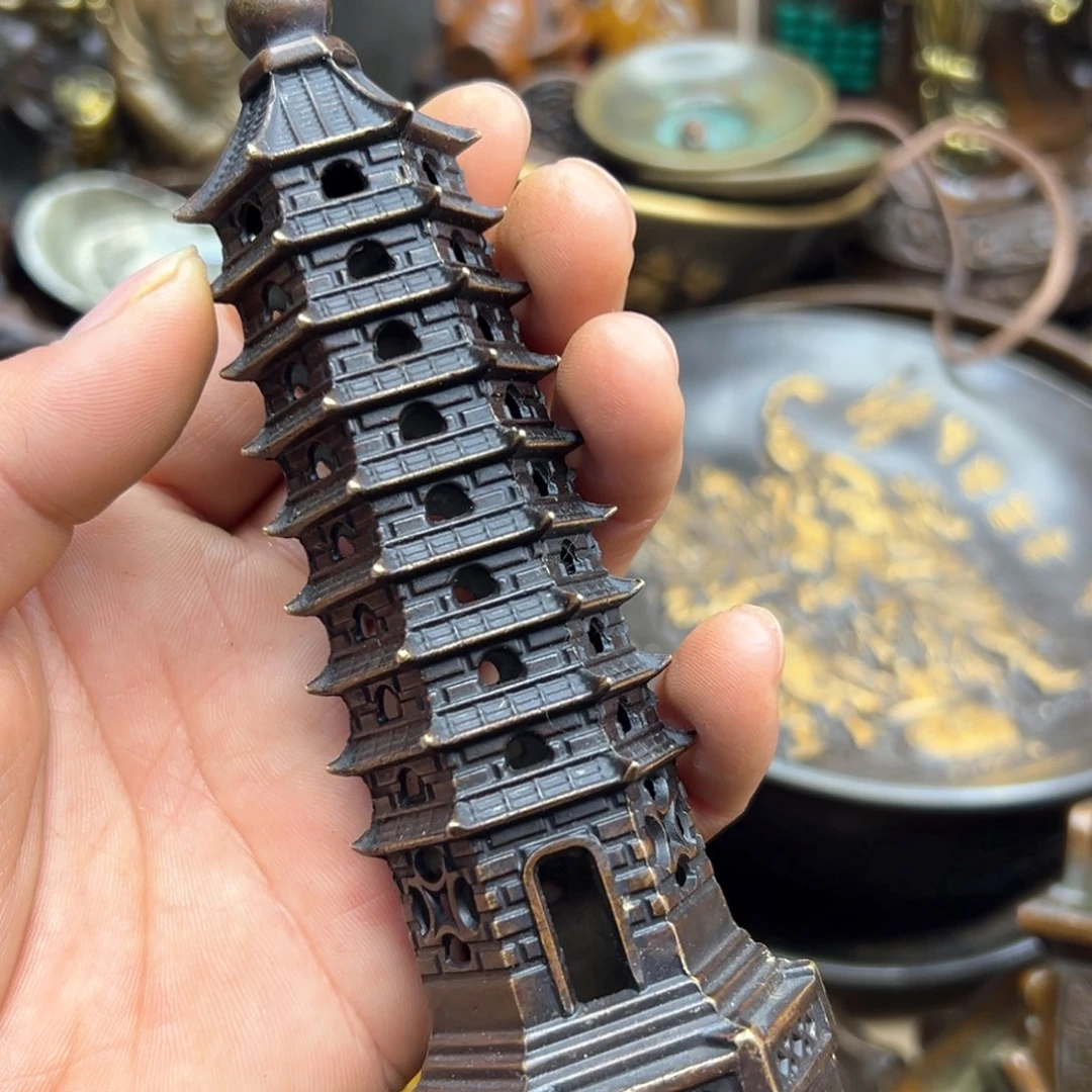 铜摆件欢迎欢迎你