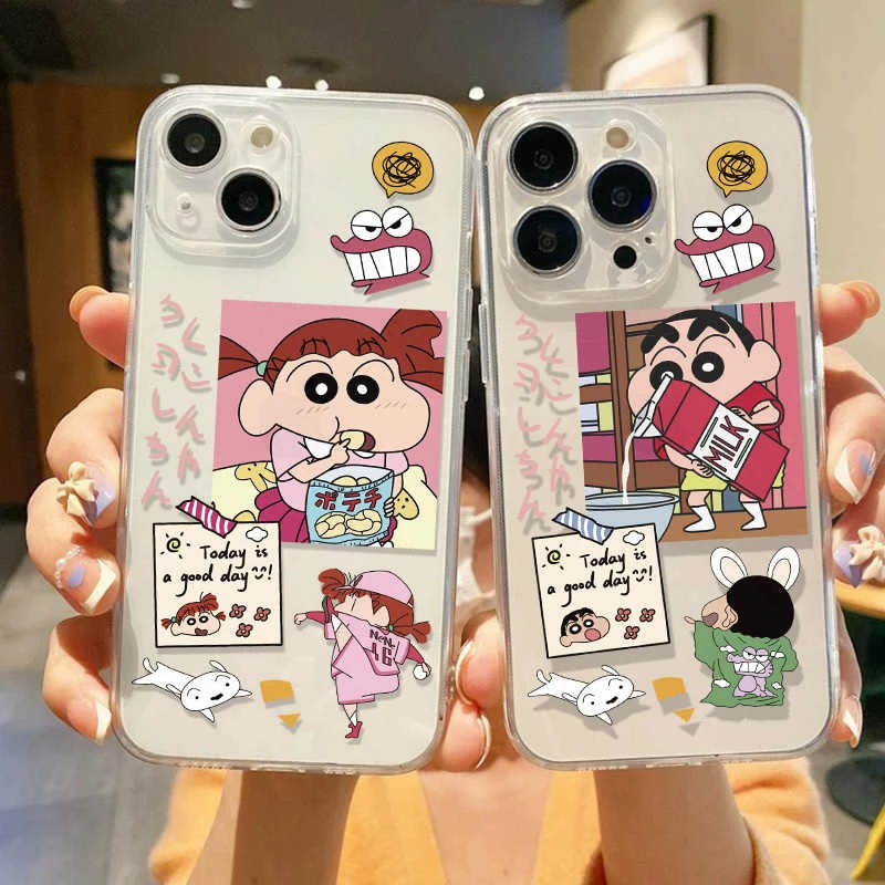 妮妮小新手机壳情侣适用苹果16华为P70红米卡通15防摔小米13可爱x