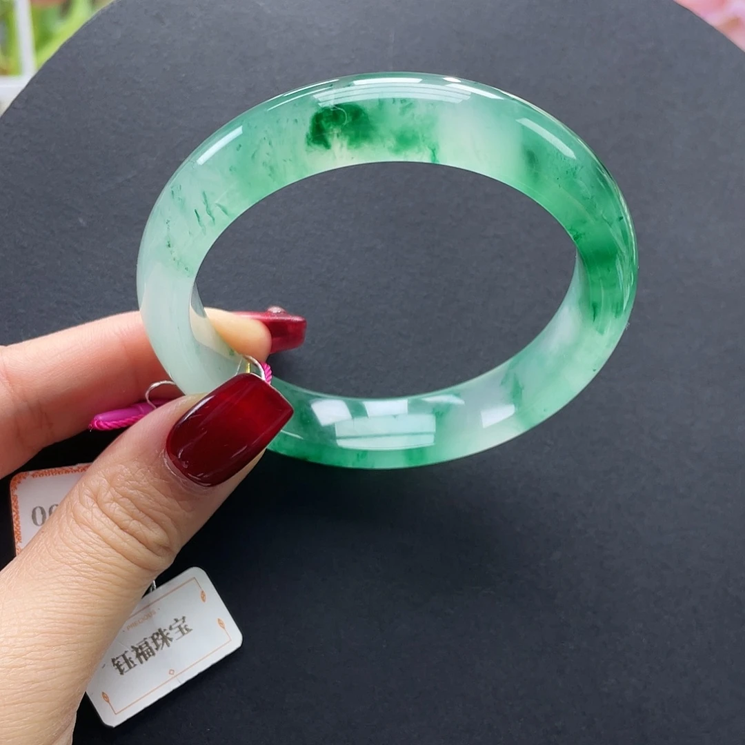 石英质玉未镶嵌手镯57.5