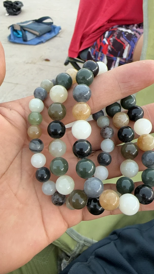 多宝百搭手串手链弹力配饰饰品彩色串珠时尚发货卡8mm至12mm可选