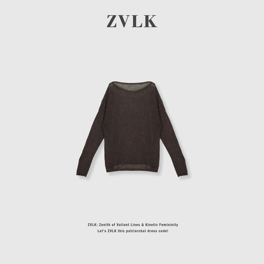 【七彩】2025SS七彩珠片纱亚麻夏季长袖罩衫-XNN2025053