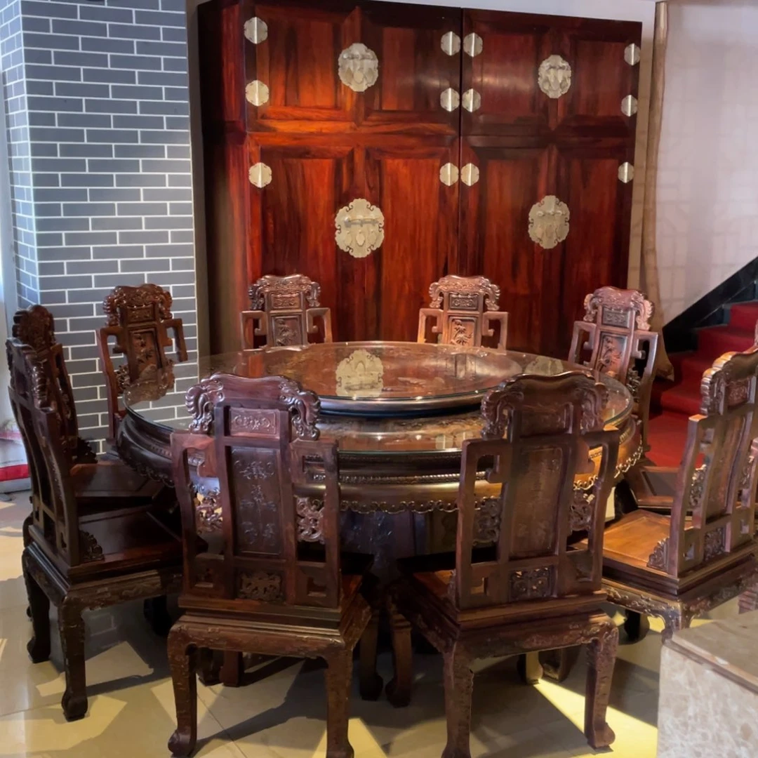 红酸枝木类成套家具