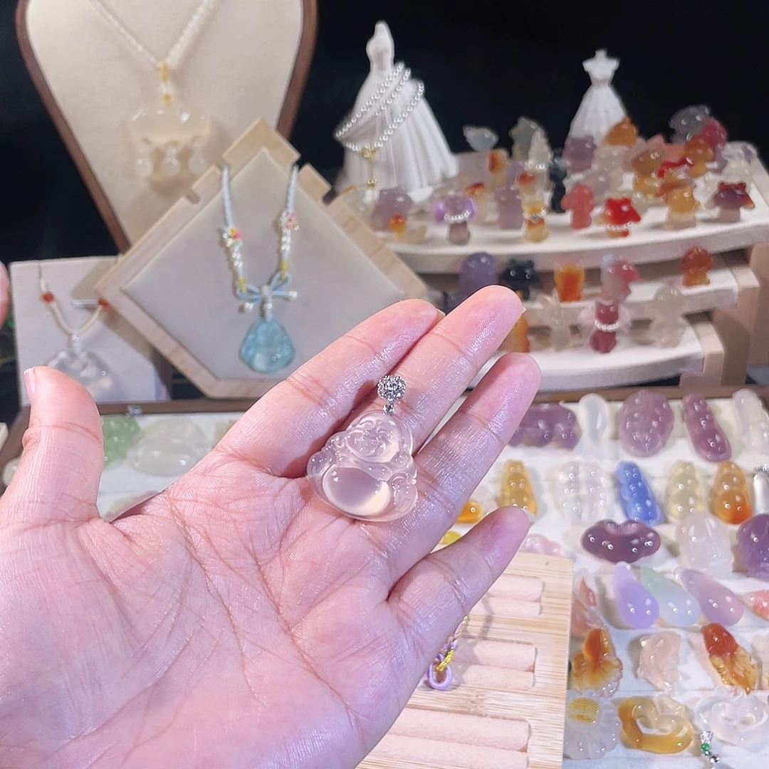 未镶嵌颈饰玛瑙/玉髓