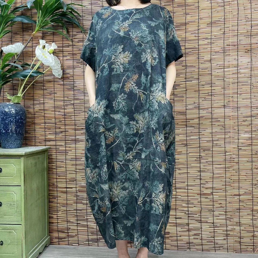 2364款春夏时尚气质优雅减龄显瘦连衣裙QZ
