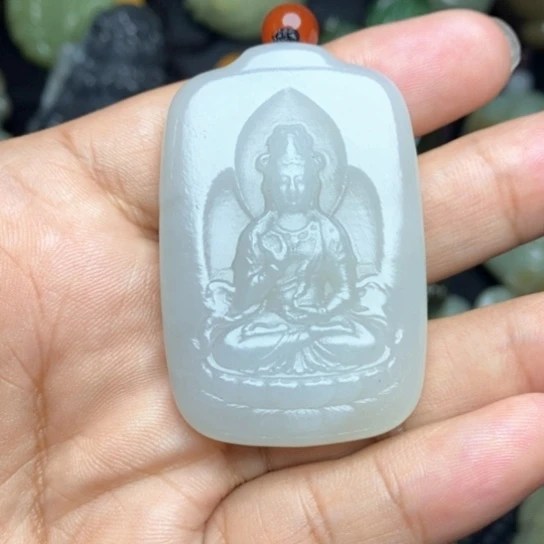 颈饰未镶嵌和田玉