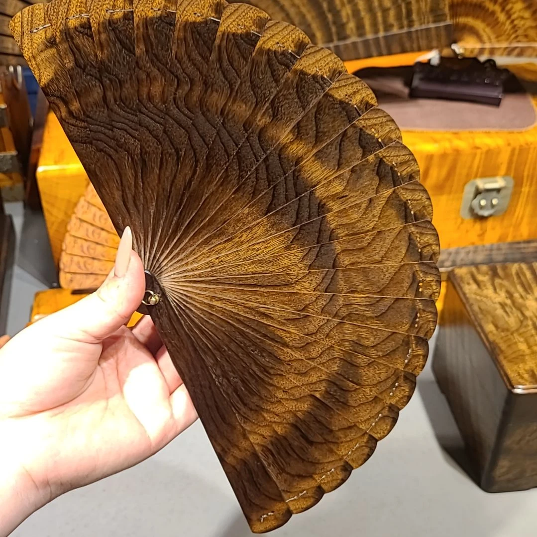 用***8金丝楠15小叶桢楠金丝楠木苏扇阴沉