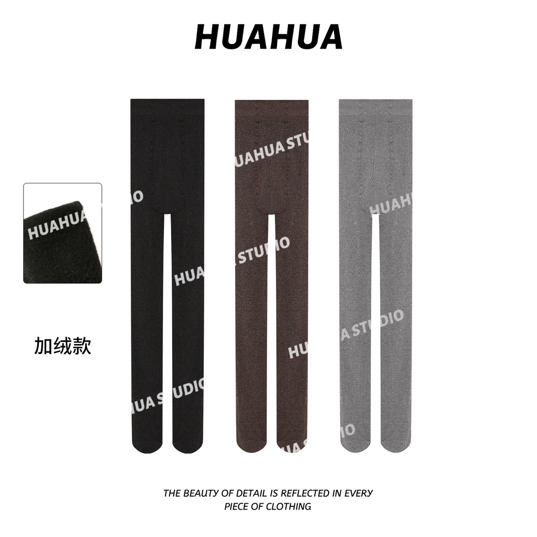 【花花】秀场打底袜~走秀款超显瘦搭配小裙子miu系‘加绒’打底袜