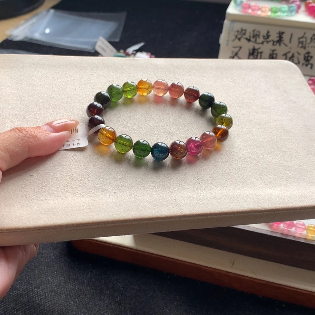 未镶嵌碧玺手链碧玺