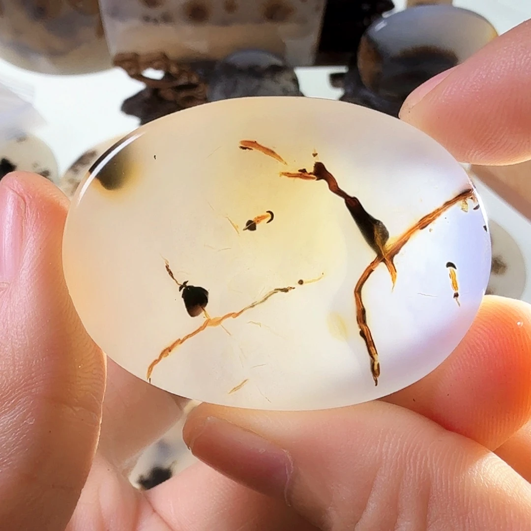 玛瑙/玉髓未镶嵌珠宝半成品