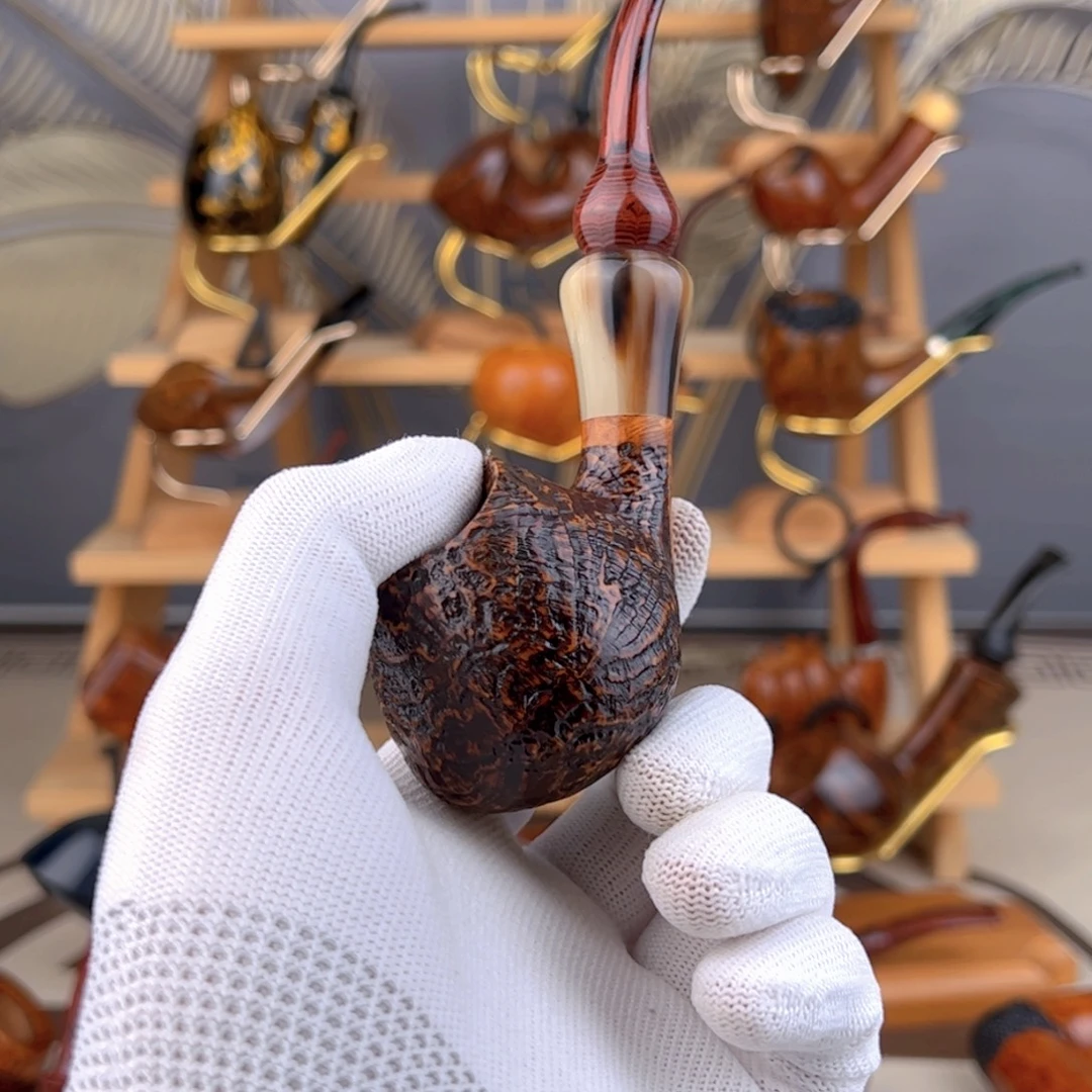 潜****自由式牛角郁金香斗型