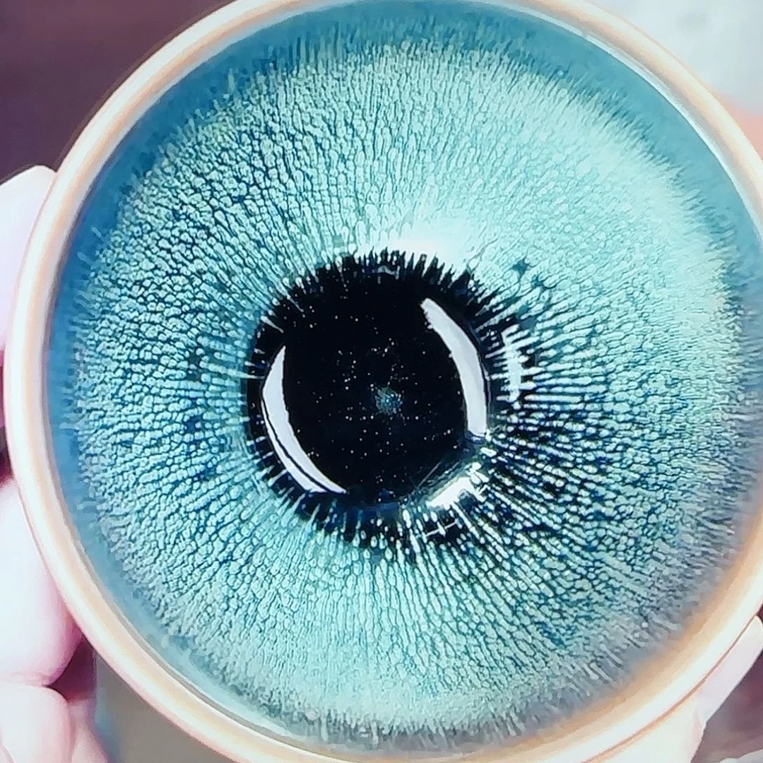 茶盏银毫束口建盏