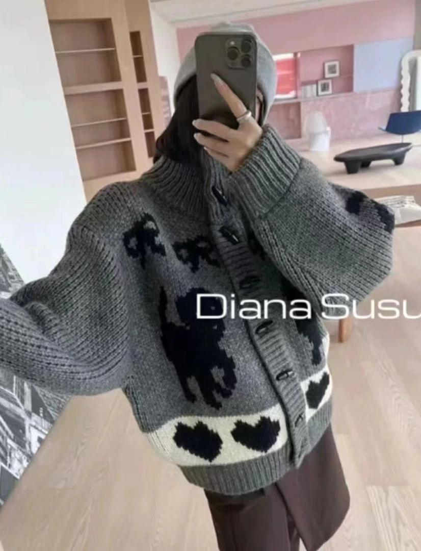 Diana Susu-厚款毛衣外套（炸福利）