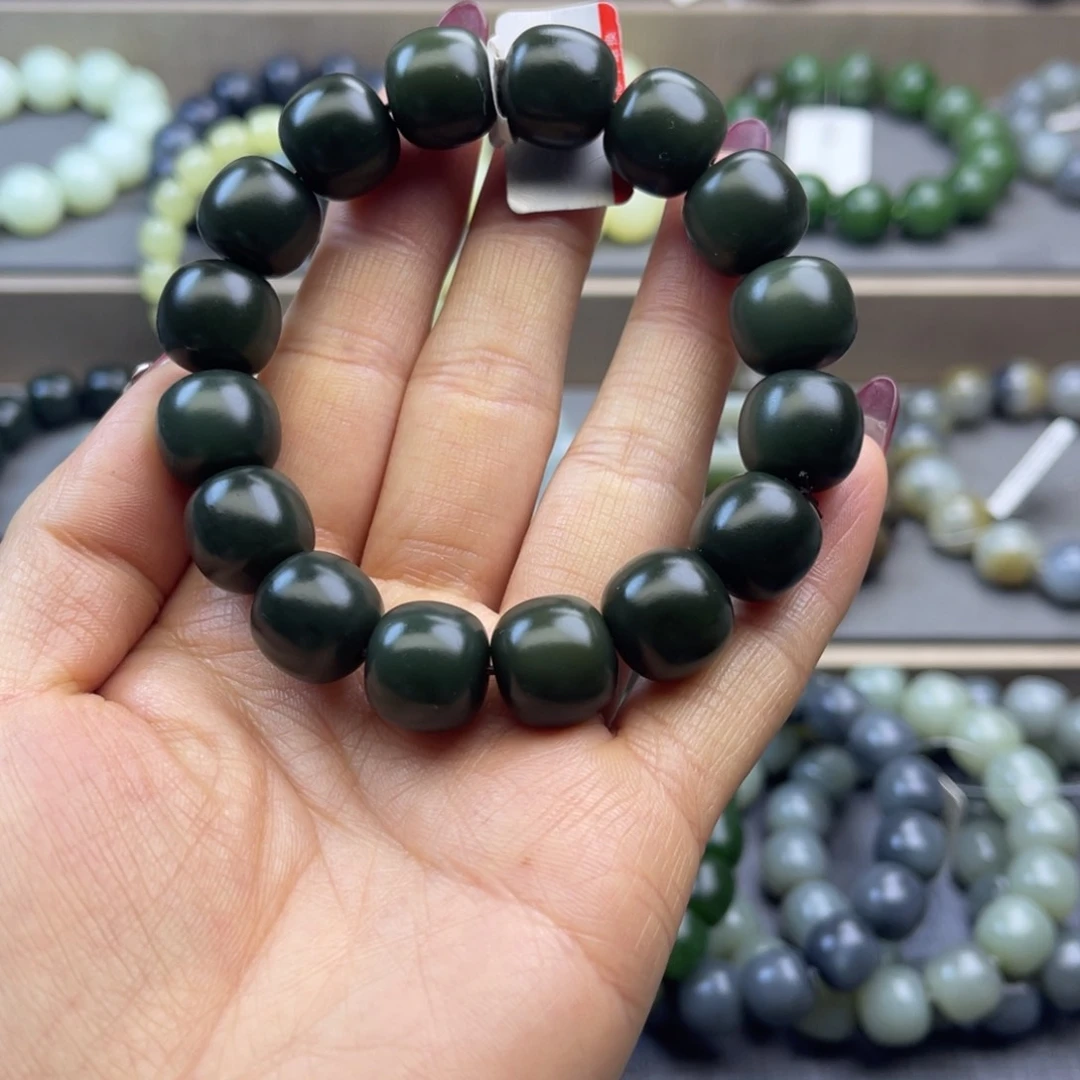 和田玉手链未镶嵌