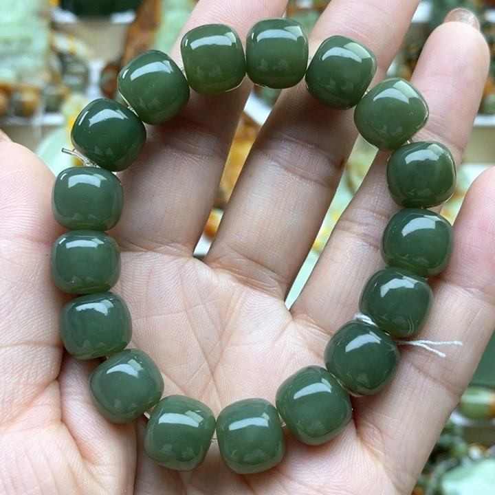 手串未镶嵌透闪石质玉