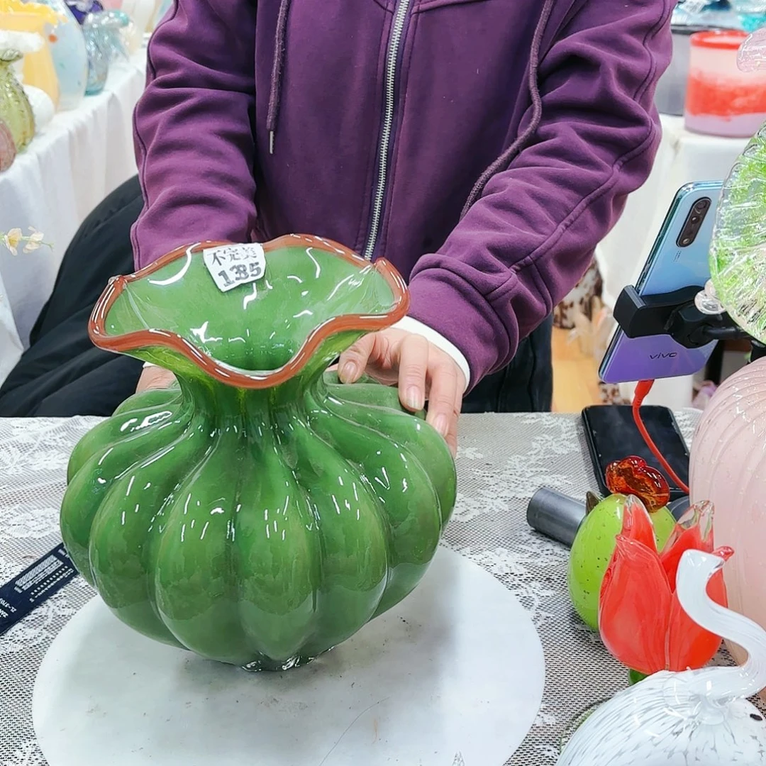 琉璃花瓶花器艺术品