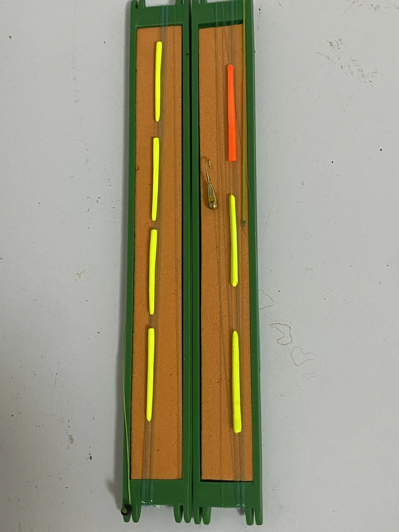 真鹅毛七星漂线组纯3厘米长野钓钓鱼成品全套拍1发5组