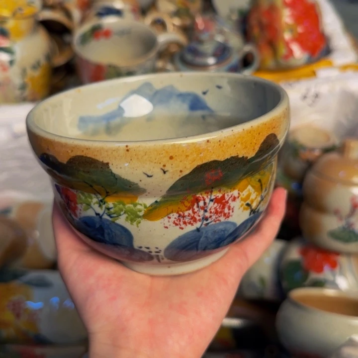 瓷片景德镇陶瓷手工手绘